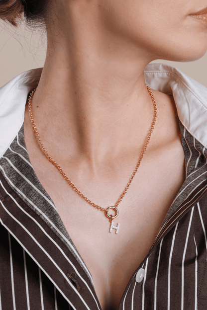 Classic Rolo Chain Necklace