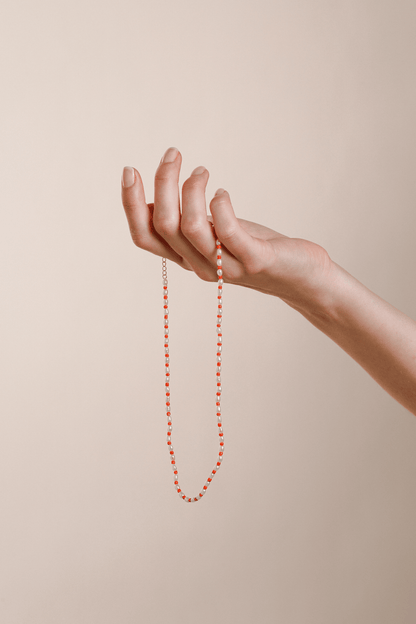 Summer 25 Freshwater Pearl & Beaded Choker